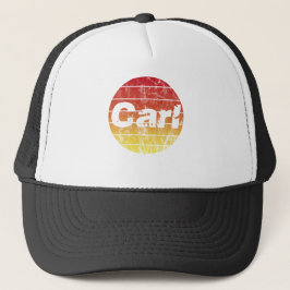 Voornaam Carl bij Sunset  Sun Trucker Pet
