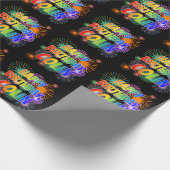 Voornaam "COLIN", geun "HAPPY BIRTHDAY" Cadeaupapier (Hoek)