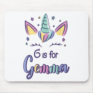 Voornaam Gemma D G Is Voor Gemma Muismat