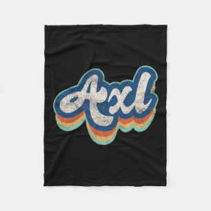 Voornaam Jongen  Stijl 70s 80s Gepersonaliseerd Fleece Deken