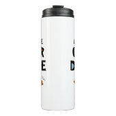 Voornaam jongen van kleine autogozer thermosbeker (Voorkant)