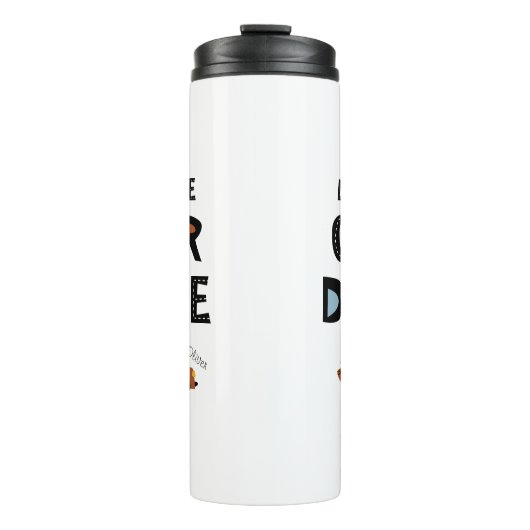 Voornaam jongen van kleine autogozer thermosbeker (Voorkant)