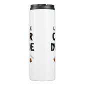 Voornaam jongen van kleine autogozer thermosbeker (Achterkant)