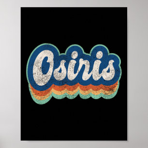 Voornaam Jongen Vintage Stijl 70s 80s Gepersonalis Poster