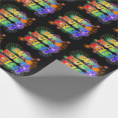 Voornaam "KELSEY", geun "HAPPY BIRTHDAY" Cadeaupapier (Hoek)