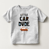 Voornaam kleine autokerst kinder shirts (Voorkant)