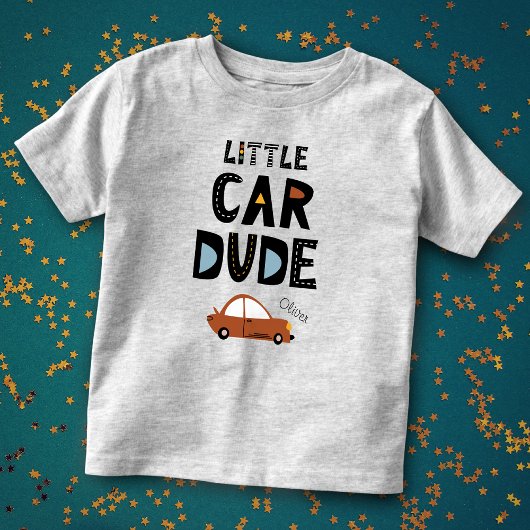 Voornaam kleine autokerst kinder shirts