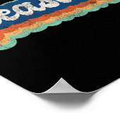 Voornaam Meisje  Stijl 70s 80s Gepersonaliseerd Poster (Hoek)