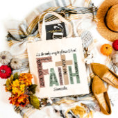 Voornaam Schattige Kleurrijke Bijbelverzen Typogra Tote Bag