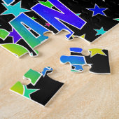 Voornaam SUSAN, Fun "HAPPY BIRTHDAY" Legpuzzel (Zijkant)