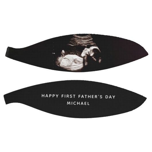 Voornaam Vaderdag vader Baby Sonogram Foto Basketbal (Panelen)
