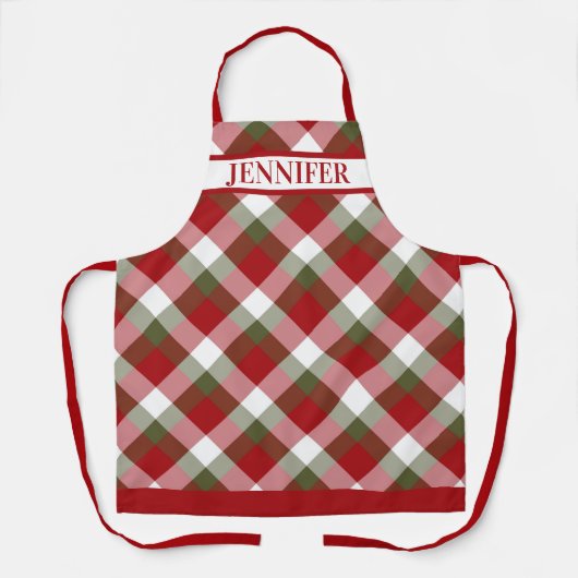 Voornaam voor feestdag in Oostenrijk Schort (Voorkant)