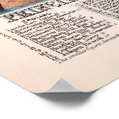 Voornaamste Eminences van de Britse eilanden 1852 Poster (Hoek)