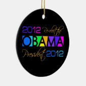 Voornaamste versie van OBAMA 2012 Keramisch Ornament (Rechts)