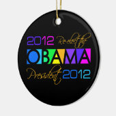Voornaamste versie van OBAMA 2012 Keramisch Ornament (Links)
