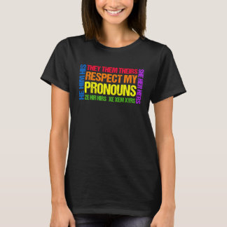 Voornaamwoord Pride LGBTQ+ LGBT T-shirt
