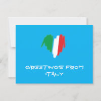 Voorname vlag Italiaanse kleuren Graffiti Hart