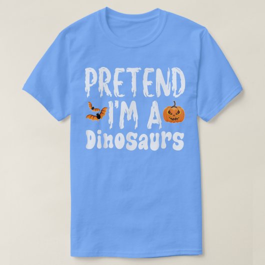 Voornamelijk Im A Dinosaur Halloween Costume Party T-shirt (Design voorkant)