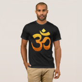 Voorontwerp om mantra-Meditation Yoga-Mannen T-shirt (Voorkant volledig)