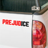 Vooroordeel ICE Uit Protest tegen ICE Bumpersticker (Op Truck)