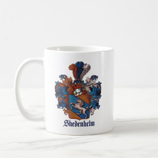 Voorouderlijk familiekam voor Shedenhelm Koffiemok