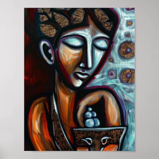 Voorouderlijk fluisteren: moderne mythos poster (Voorkant)