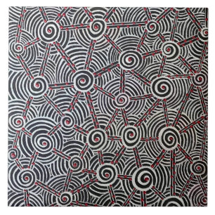 Voorouderlijke connecties tegeltje