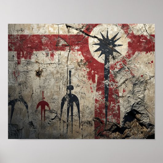 Voorouderlijke resonantie: Neolithische verhalen Poster (Voorkant)