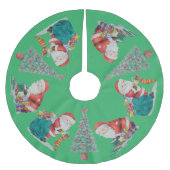 voorouders met traditioneel kerstfeest kerstboom rok (Voorkant)