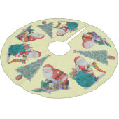 voorouders met traditioneel kerstfeest kerstboom rok (Gekanteld)