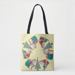 voorouders met traditioneel kerstfeest tote bag