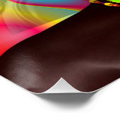 "Voorouders" Mooie zwarte vrouw poster (Hoek)