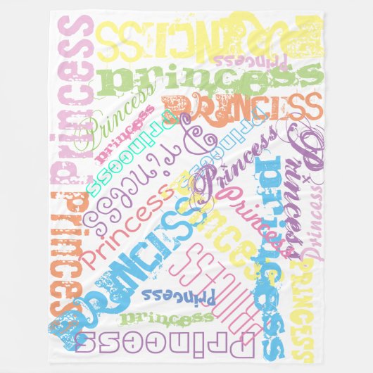 Voorpaasnaam Collage Fleece Blanket (Voorkant)