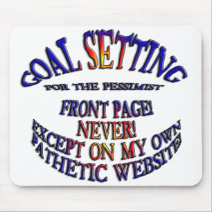 Voorpagina Online nooit Muismat