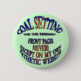 Voorpagina Online nooit Ronde Button 5,7 Cm