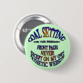 Voorpagina Online nooit Ronde Button 5,7 Cm (Voorkant /achterkant)