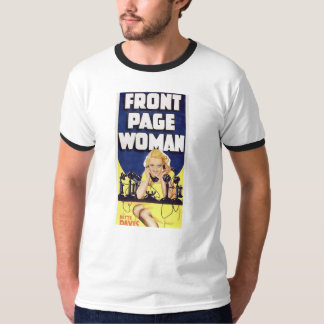 "Voorpagina Vrouw" T-shirt