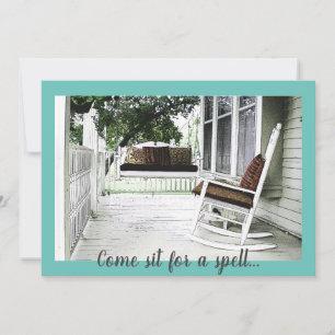 Voorporch  Housewarming Invites Kaart