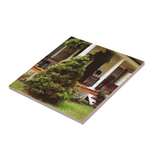 Voorpors Tegeltje (Zijkant)