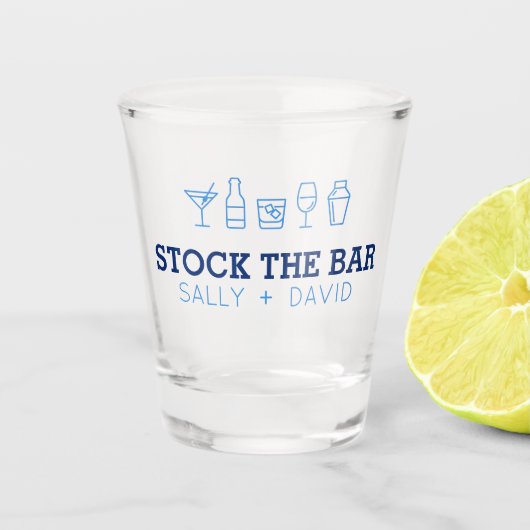 Voorraad Bar Shotglas  Shot Glas (Voorkant)