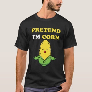 Voorraad dat ik Corn Halloween Costume ben T-shirt