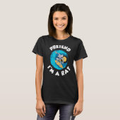 Voorraad dat ik een ritje ben t-shirt (Voorkant volledig)