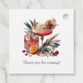 Voorraad de Bar Cocktail Bedankjes Labels (Achterkant)