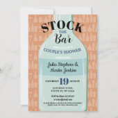 Voorraad De Bar Couple's Douche Mint Fles Modern Kaart (Voorkant)