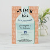 Voorraad De Bar Couple's Douche Mint Fles Modern Kaart (Staand voorkant)