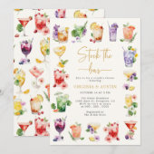 Voorraad De Bar Douche Kaart (Voorkant / Achterkant)