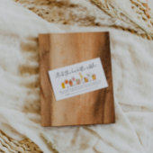 Voorraad De Bar Koppels Douche Fles Raffle Ticket Informatiekaartje