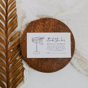 Voorraad De Bar Koppels Douche Fles Raffle Ticket Informatiekaartje