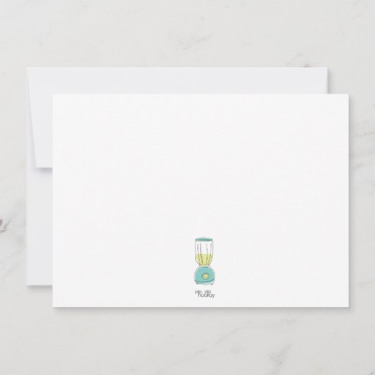 Voorraad de Keukendepoel-showpartij uitnodigt Kaart (Achterkant)