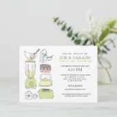 Voorraad de Keukendepoel-showpartij uitnodigt Kaart (Staand voorkant)